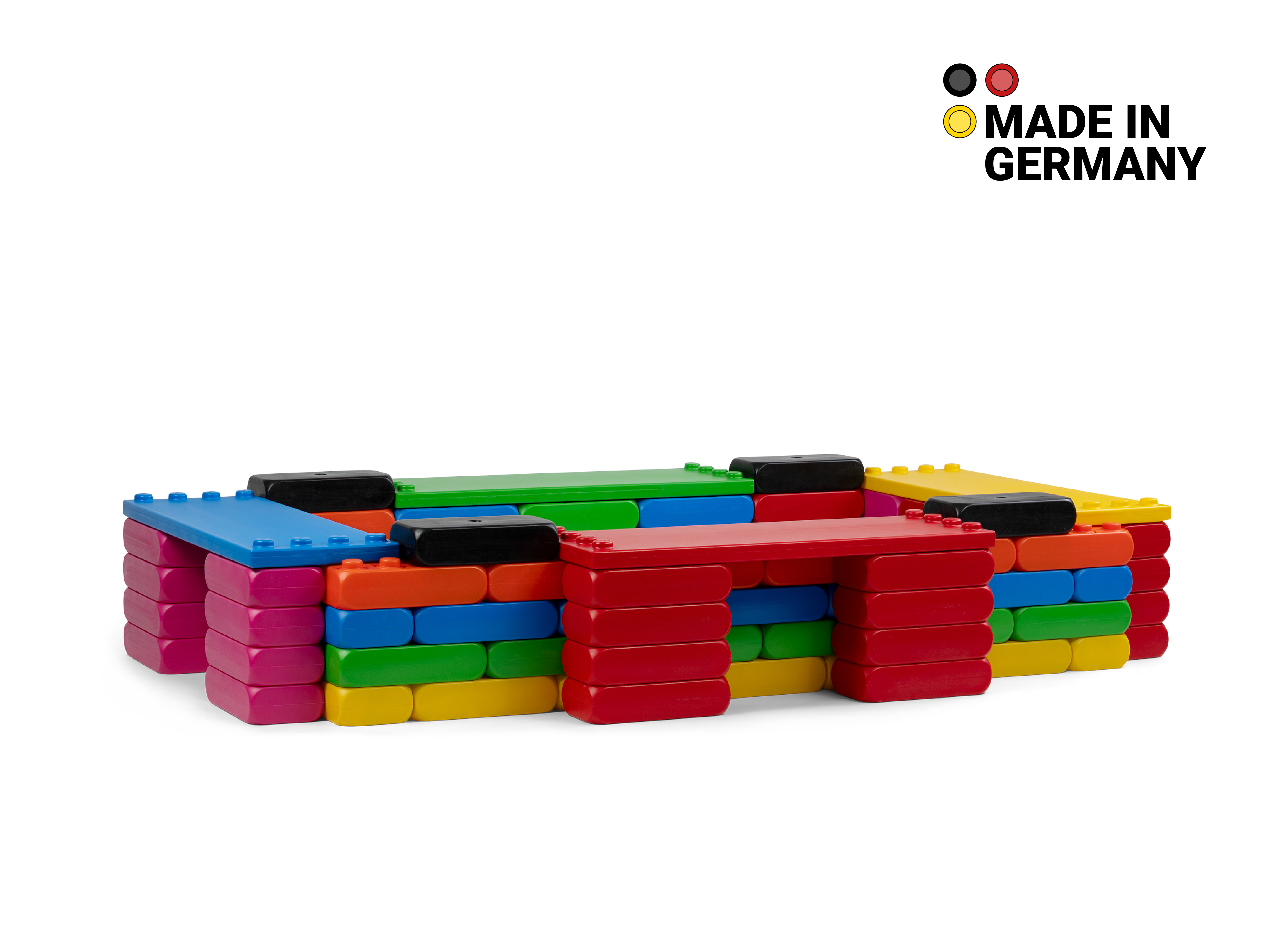 Sandkasten aus Spielbausteinen XXL