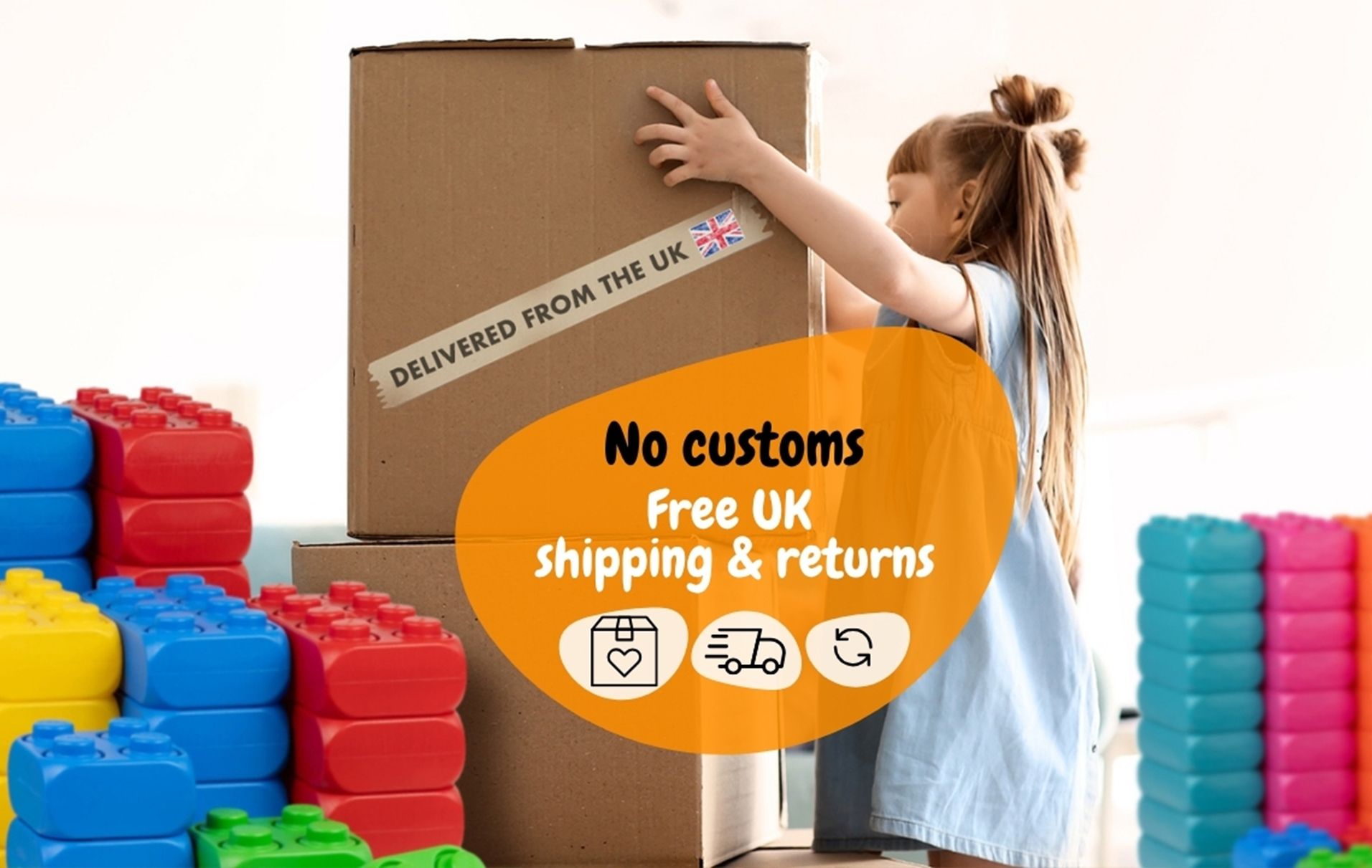 boho play XXL Funblocks – Large Building Blocks for Creative Play